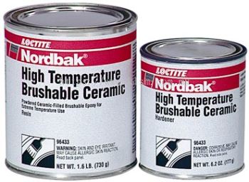 LOCTITE NORDBAK HIGH TEMPERATURE BRUSHABLE CERAMIC