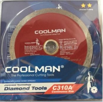 COOLMAN C310A 4" DIAMOND WHEEL CONT' TRIM BLADE