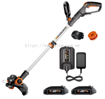 WORX WG-163E 20V CORDLESS BATTERY GRASS TRIMMER