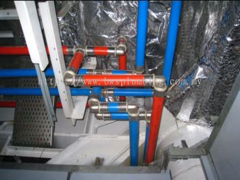 Polyethylene Aluminium (PA) Solar Hot Water Piping Installation, Plumber in Selangor