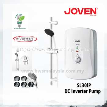 JOVEN Instant Water Heater SL30iP (White) | Inverter DC Pump