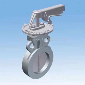 BUTTERFLY VALVE OF HIGH TEMPERATURE SERIES GD(H) - LDK