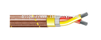 SILICON - FIBER GLASS - SILICON - COPPER BRAIDING - 200掳C