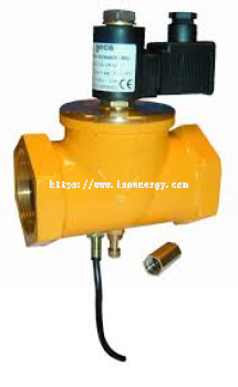 GAS SOLENOID VALVES N.C. 550 MBAR WITH MAGNETIC SENSOR (DOSH & ST APPROVED)