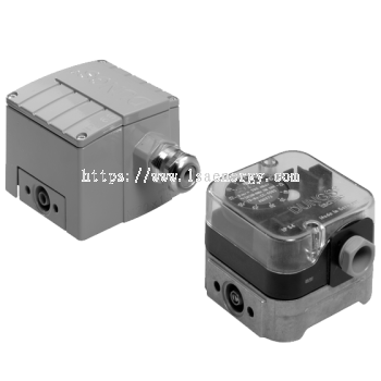 GGW...A4: Differential pressure switches for gas, air, flue and exhaust gases