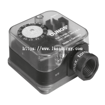 G...-A2: Gas Pressure Switch for DMV safety shutoff valves /Field adjustable (USA/CDN)