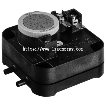 LGW...A1: Differential pressure switch for air, flue and exhaust gases factory-adjusted