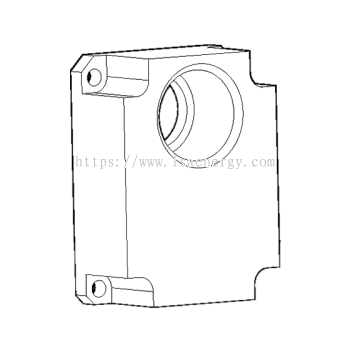 Vent Line Adapter DMV 525 - Vent Line Adapter Dual Modular Safety Shutoff Valves (USA/CDN)