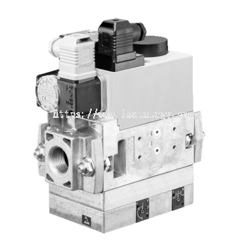 MB-VEF 407-412 B01: GasMultiBloc®, Control and safety combination, Gas-air-ratio control