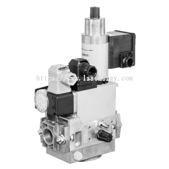 MB-ZRD(LE) 405-412 B07: GasMultiBloc®, Combined regulator and safety shut-off valves, Two-stage func