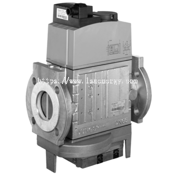 MBC-...-VEF: GasMultiBloc®, Combined regulator and safety valve, Infinitely variable air/gas ratio c