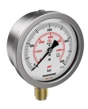 MH Series Liquid Filled Accurate Pressure Gauges