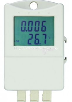 Three-phase AC current data logger - 3x 0-5Vdc voltage and temperature inputs