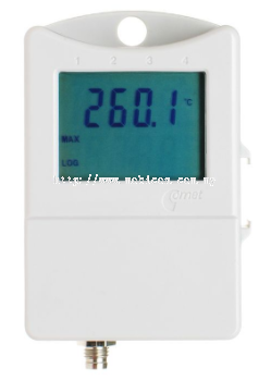 Thermometer for external probe with display