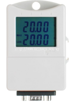 Datalogging thermometer with display