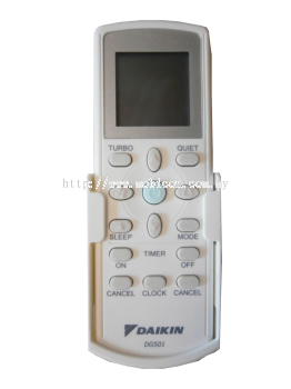 Daikin DGS01 Air Conditioning Remote Control