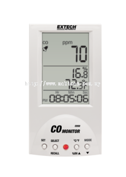 EXTECH CO50 : Desktop CO (Carbon Monoxide) Monitor