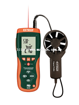EXTECH HD300 : CFM/CMM Thermo-Anemometer with built-in Infrared Thermometer