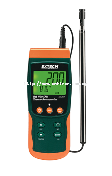 EXTECH SDL350 : Hot Wire CFM Thermo-Anemometer/Datalogger