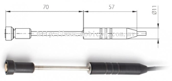 COMET SN175E Temperature probe 2034-220/E, ELKA connector, cable 1 meter