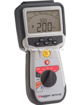 MEGGER MIT415/2 and MIT417/2 CAT IV INSULATION TESTERS