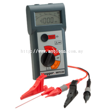 MEGGER MIT200 Series POCKET SIZED INSULATION AND CONTINUITY TESTERS