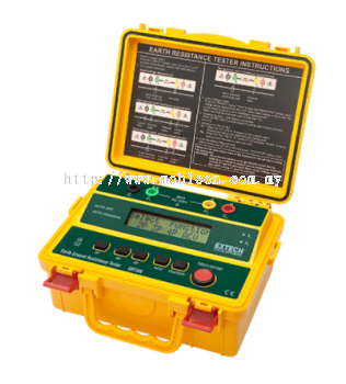 EXTECH GRT300 : 4-Wire Earth Ground Resistance Tester