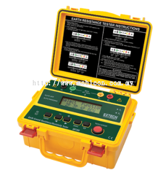 EXTECH GRT350 : 4-Wire Earth Ground Resistance/Resistivity Tester