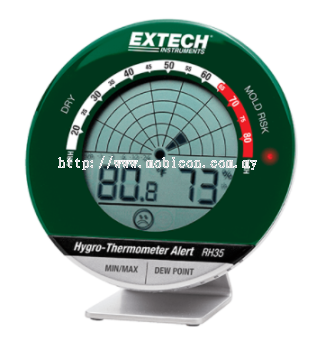EXTECH RH35 : Desktop Hygro-Thermometer Alert