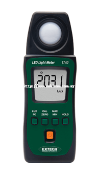 EXTECH LT40 : LED Light Meter