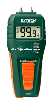 EXTECH MO55W : Wireless Datalogging Pin/Pinless Moisture Meter