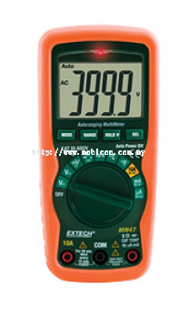 EXTECH MN47 : 12 Function Compact MultiMeter + NCV
