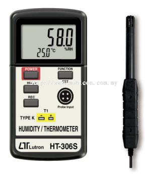 LUTRON HT-306S HUMIDITY/ THERMOMETER