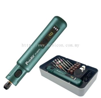 PRO'SKIT PT-5207U 3.7V RECHARGEABLE DIGITAL SPEED-REGULATING GRINDER SET