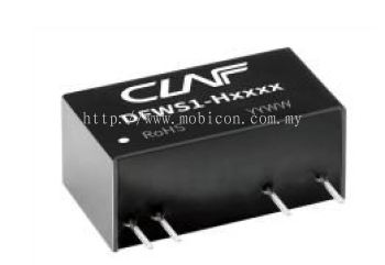 CLAF DFWS1-HXXXX  SERIES  DC/DC FIXED INPUT (0.75-2W) CONVERTER