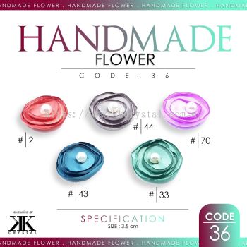 Handmake Flower, Code: 36#, 10pcs/pack