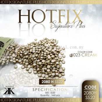 Hotfix Signature PLUS, 2080/H, SS20, Color 023# Cream