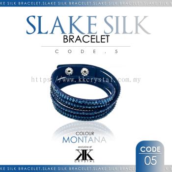 Slake Silk Bracelet, 05# Montana
