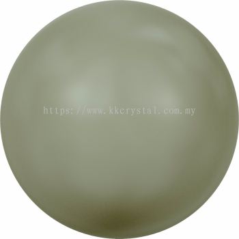 SW 5810 Crystal Round Pearl, 06mm, Crystal Powder Green Pearl (001 393), 100pcs/pack