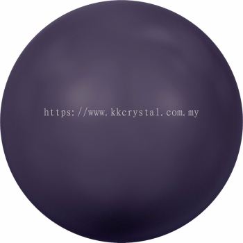 SW 5810 Crystal Round Pearl, 06mm, Crystal Dark Purple Pearl (001 309), 100pcs/pack
