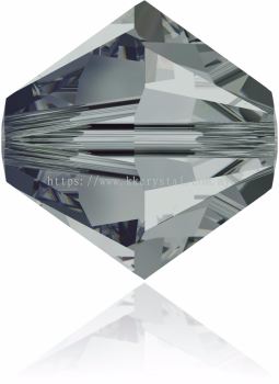 SW 5328 XILION BEAD, 06MM, Black Diamond (215), 10pcs/pack