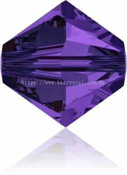 SW 5328 XILION BEAD, 08MM, Purple Velvet (277), 4pcs/pack