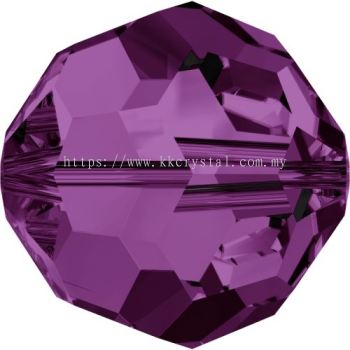 SW 5000 Round Beads, 6mm, Amethyst (204), 5pcs/pack
