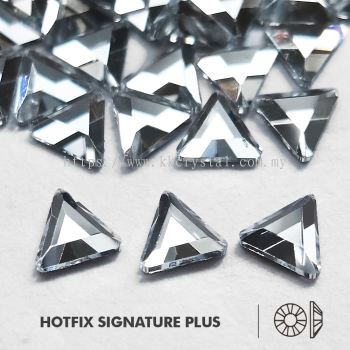 Signature PLUS, Special Shape, Code 804# Triangle Flat Back, 6mm, Crystal, 144pcs/pkt