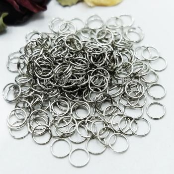 Jump Ring, 0.5x6mm, Plated