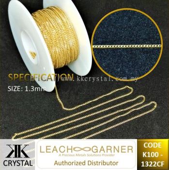 Suasa (Gold Filled), Extension (Chain), 1322CF, 0.5meter/pack
