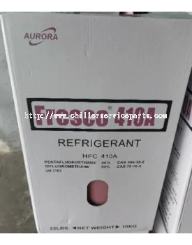 FRESCO REFRIGERANT GAS R410A 10KGS DISPOSABLE CANISTER