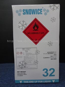 SNOWICE R32 REFRIGERANT GAS 9.5KG