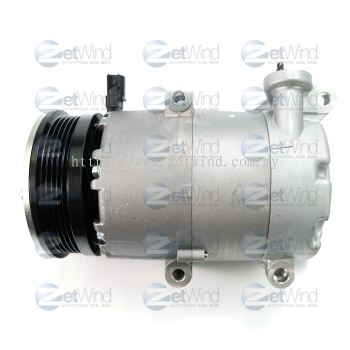 [CODE:790481] VOLVO S40/FORD FOCUS 2009 5PK SHORT (R12 HOLE)_HANON BV6N-19D629-A2E