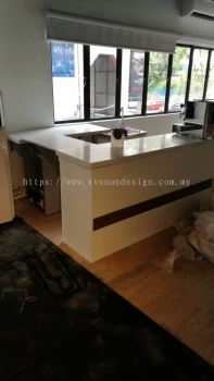 Bar Counter and Dry Kitchen Works at Damansara Jaya